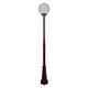 Siena 30cm Sphere Tall Post - Burgundy Finish / E27 Siena 30cm Sphere Tall Post - Burgundy Finish / E27
